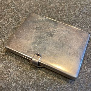 Tiffany & Co wallet sized double picture frame